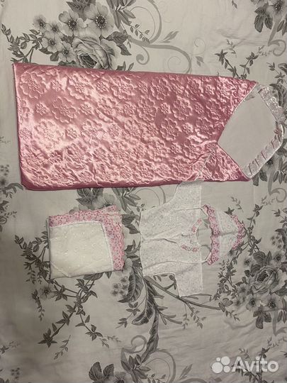 Конверт на выписку для девочки лето