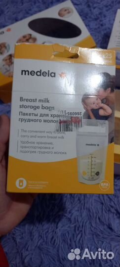 Молокоотсос ручной пакеты для молока ложечка