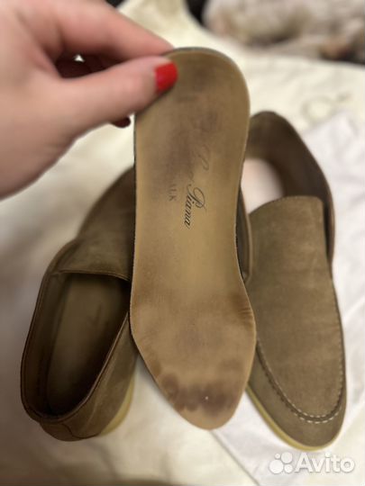 Ботинки Loro piana open walk 37.5 оригинал