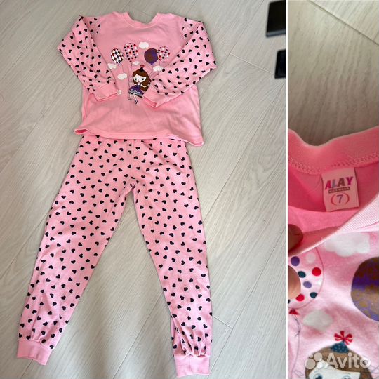 Вещи пакетом для девочки 4-7 лет