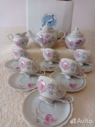 Чайный сервиз дулево новый