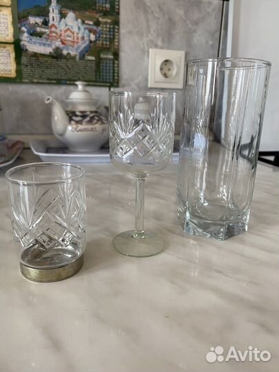 Стаканы, стопки