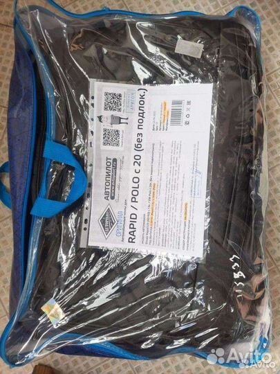 Авточехлы новые на Polo-rapid 2022