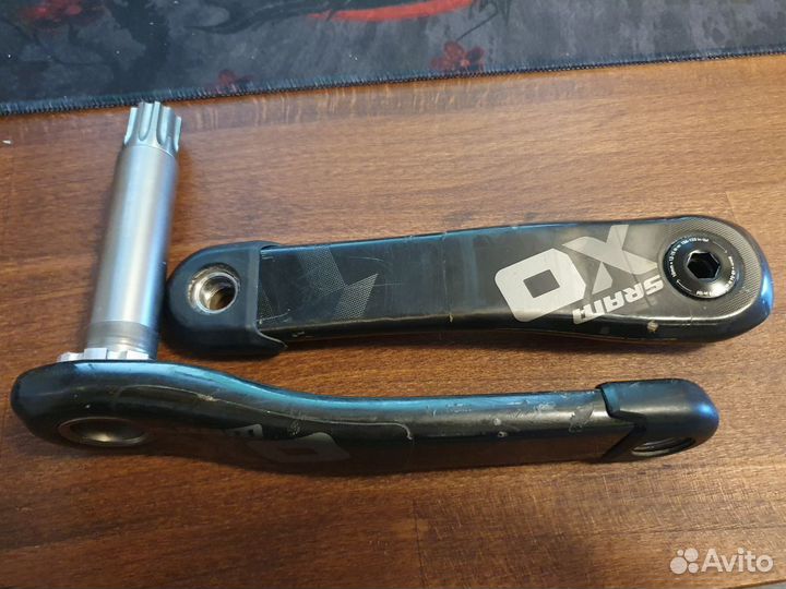 Карбоновые шатуны Sram X01 GXP 175 мм