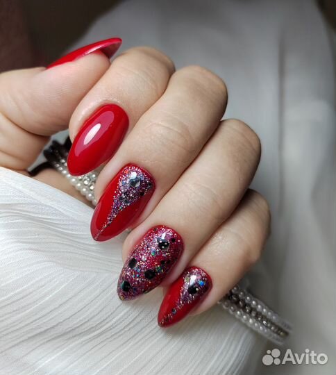 Маникюр, наращивание на дому