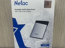 Внешний жесткий диск SSD 1Tb Netac Z6S