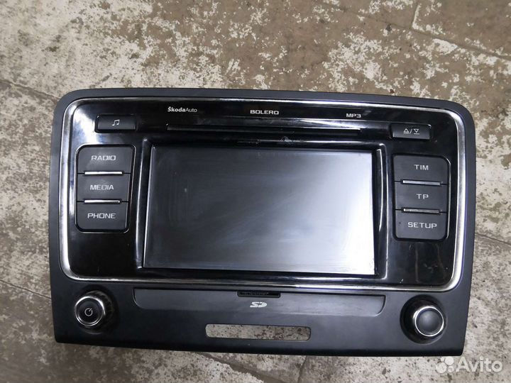 Магнитола Skoda Superb 2 3T 2008-2015 3T0035156C