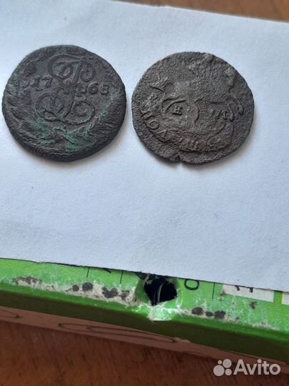 Медные монеты 18 век