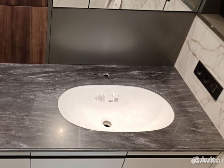 Столешница из искусственного камня Hanex M 180х60