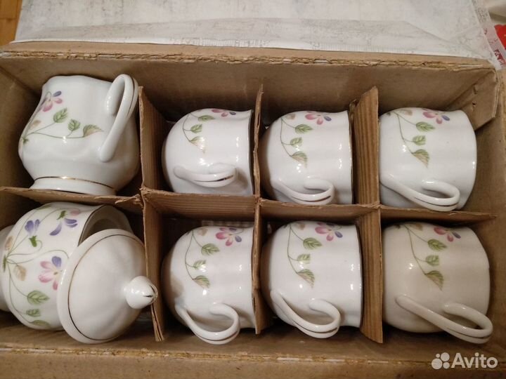 Кофейный сервиз новый