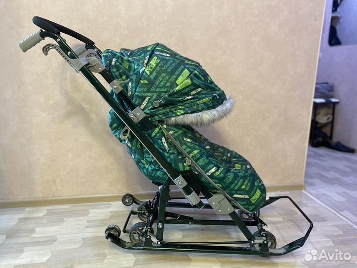 Детские санки коляска