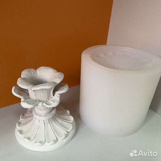 Силиконовая форма «подсвечник»