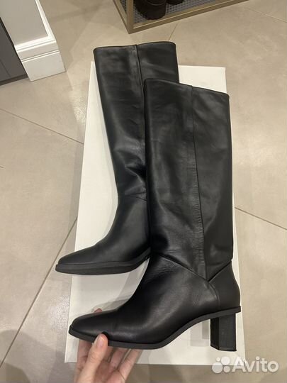 Сапоги женские натуральная кожа