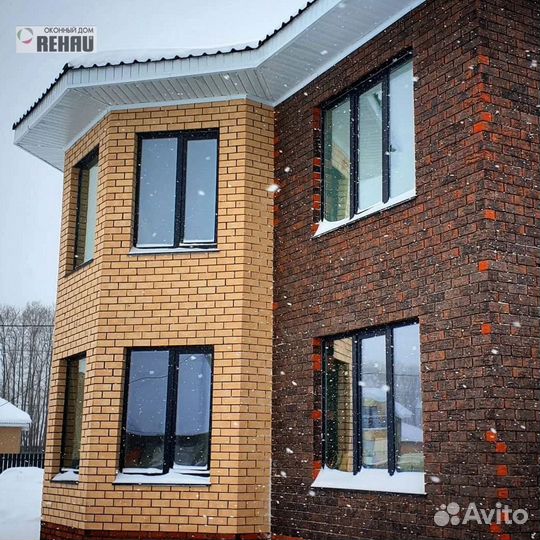 Rehau.Пластиковые окна для коттеджа и дома