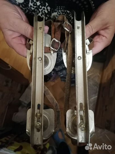 Коньки 2хполозые детские раздвижные