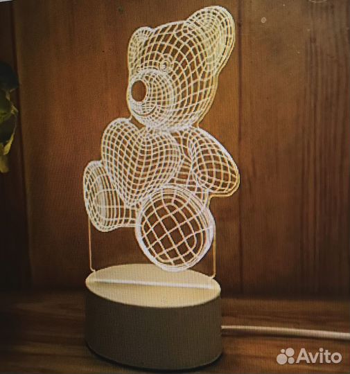 Акриловый светодиодный ночник Ночные светильники н