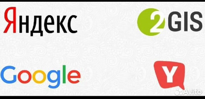 Оптимизация репутации Авито /Яндекс карты /2Гис