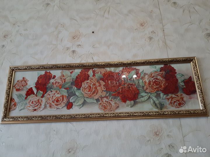 Алмазная мазаика-Розы