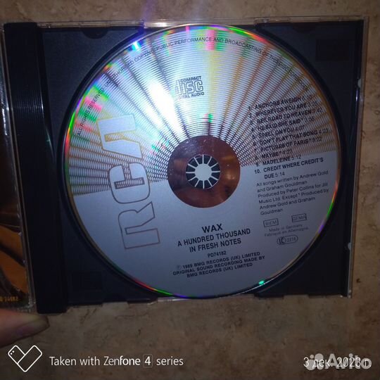 Wax 1989 A Handred Thousand In Fresh Notes