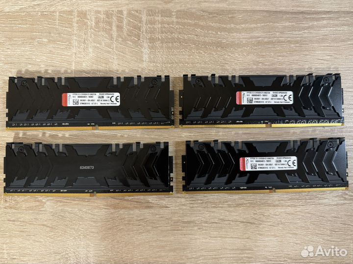 HyperX Predator RGB 32 гб DDR4 3200MHz (4x8GB)