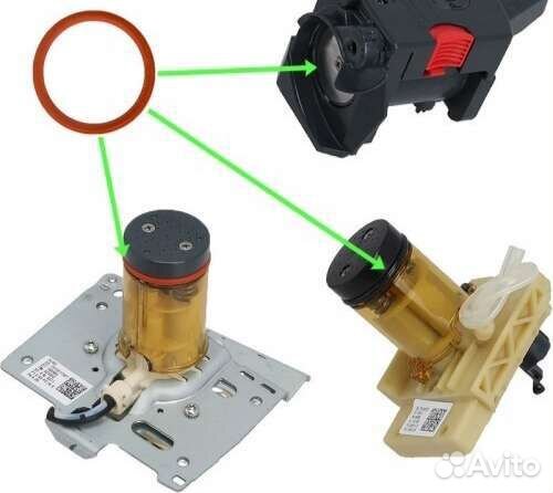 Уплотнительное кольцо для заварного блока DeLonghi