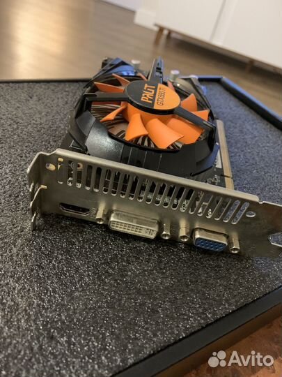 Видеокарта Palit GTX 550ti + Блок питания