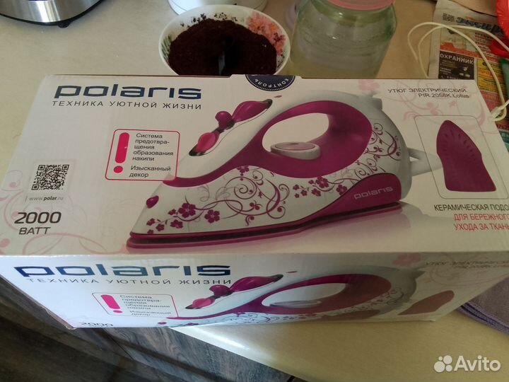 Утюг Polaris PIP 2058K. Новый запечатанный