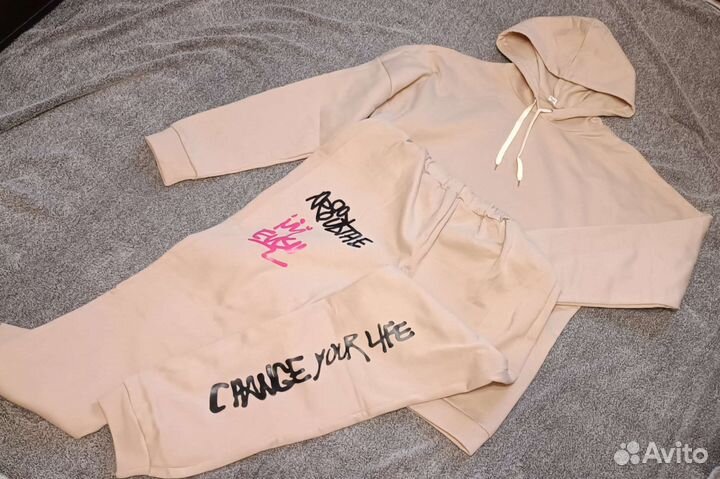 Новый теплый спортивный костюм 54-56