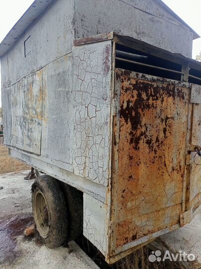 Прицеп будка на колесах