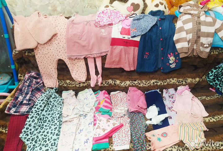 Вещи детские на девочку 1-2 г, 3 г