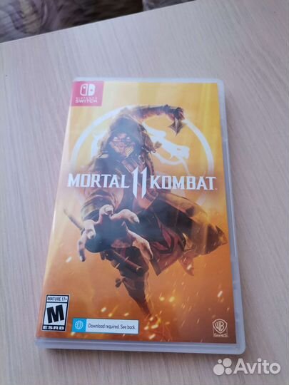 Mortal kombat 11 nintendo switch картридж