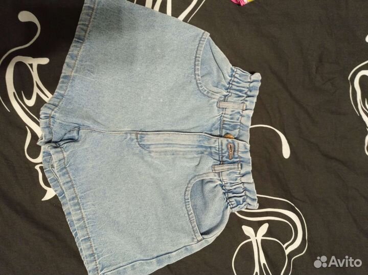 Шорты джинсовые