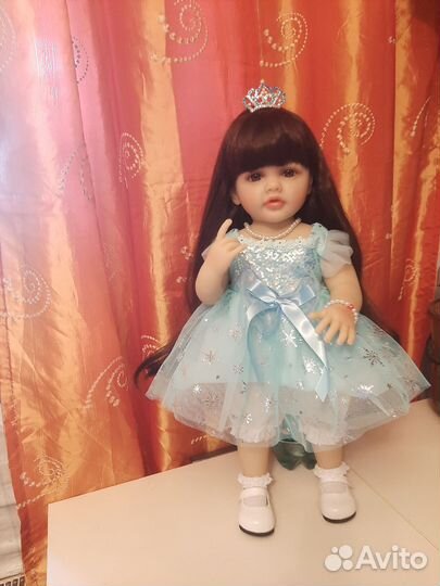 Кукла силиконовая,55см