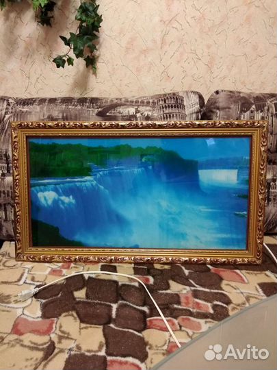 Картина-светильник