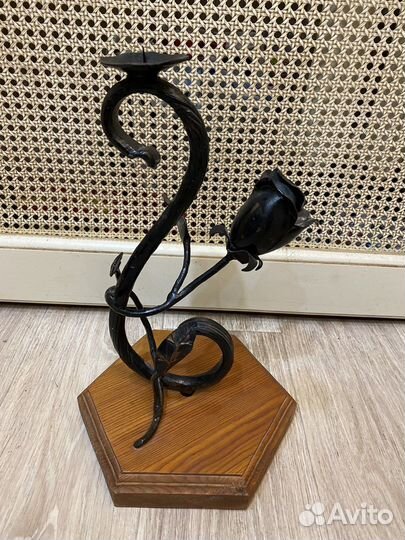 Подсвечник кованный
