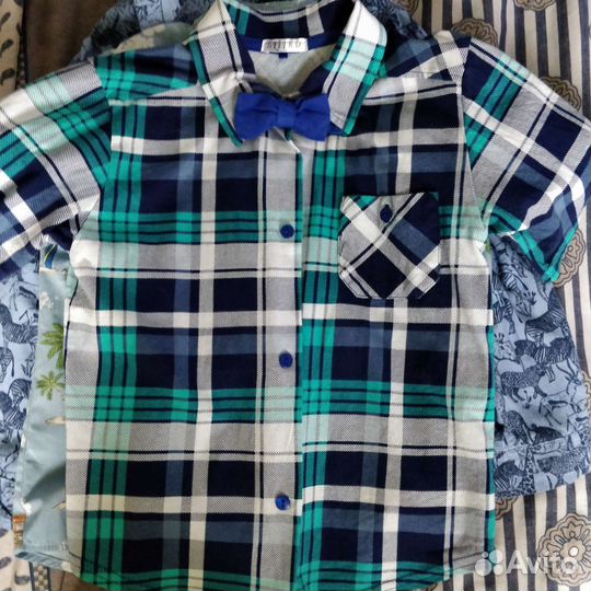 Рубашки на мальчика 122