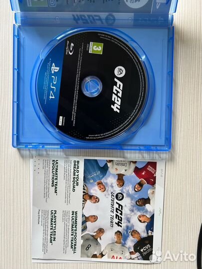 Диски на ps4 FC24