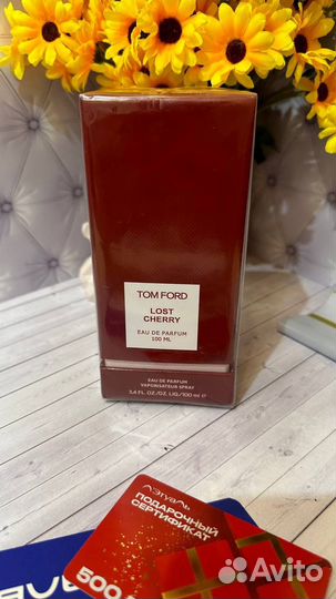 Tom ford lost cherry 100 ml закрытые