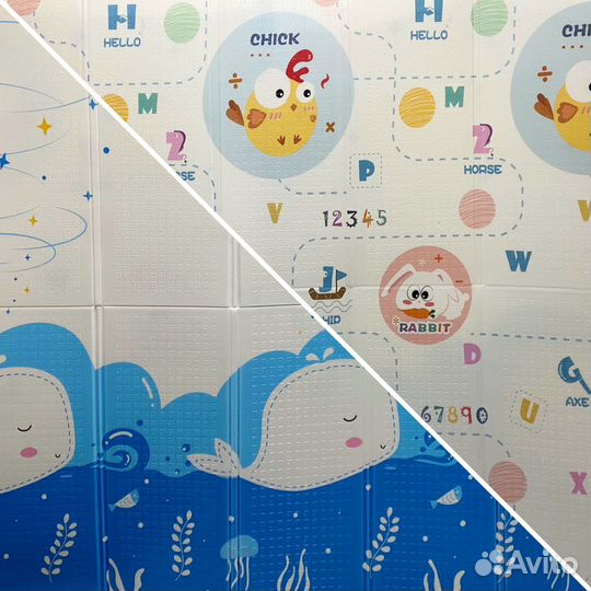 Коврик для ползания детский