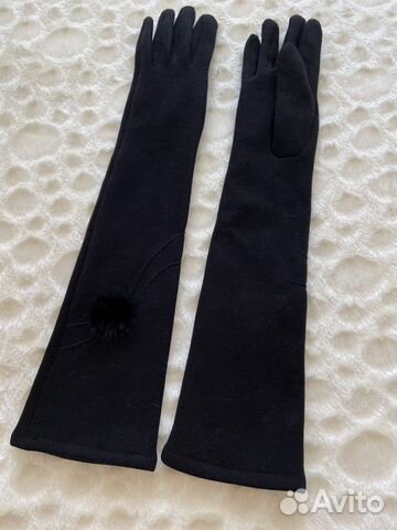 Перчатки удлиненные, новые