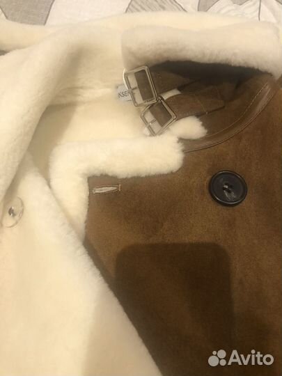 Дубленка женская 48