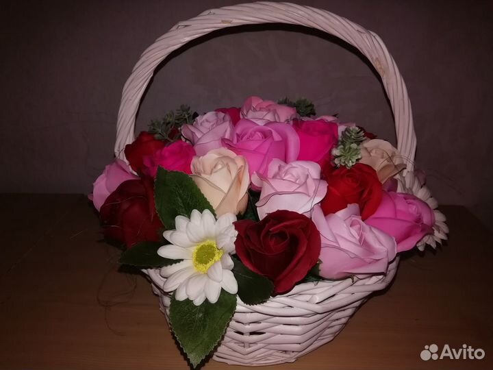 Мыльные букеты