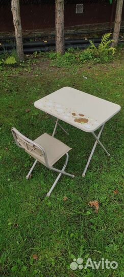 Стул и стол