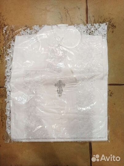 Крестильный набор для мальчика новый