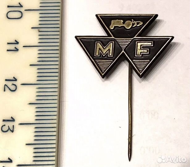 Значок USA Massey Ferguson тракторы латунь