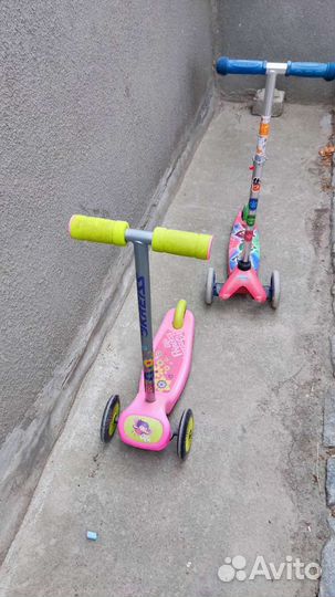 Самокат детский трехколесный