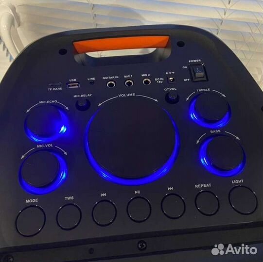 Колонка мощный звук eltronic