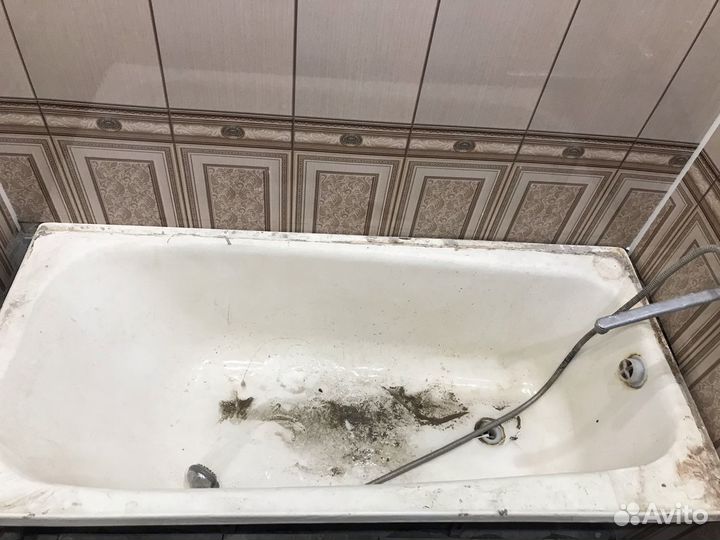 Реставрация ванны жидким акрилом, мрамором