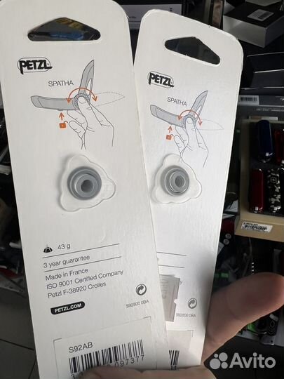 Нож туристический petzl spatha