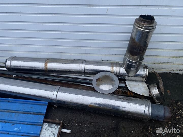 Труба для дымохода сендвич 150 бу